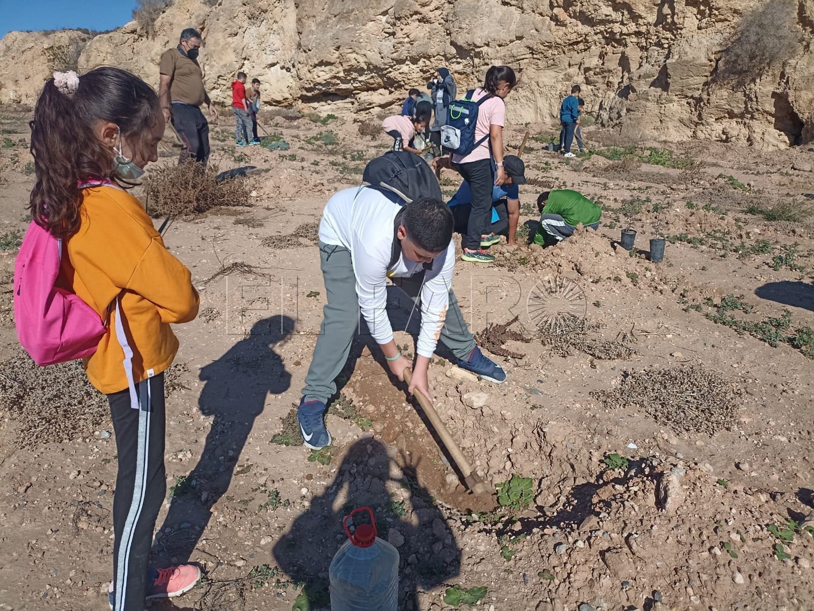 Cañada Viva! invita a la ciudadanía a sumarse a una actividad para regar en la Cantera