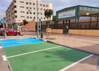 Espacios de Stop and Go en el colegio Reina Sofía.