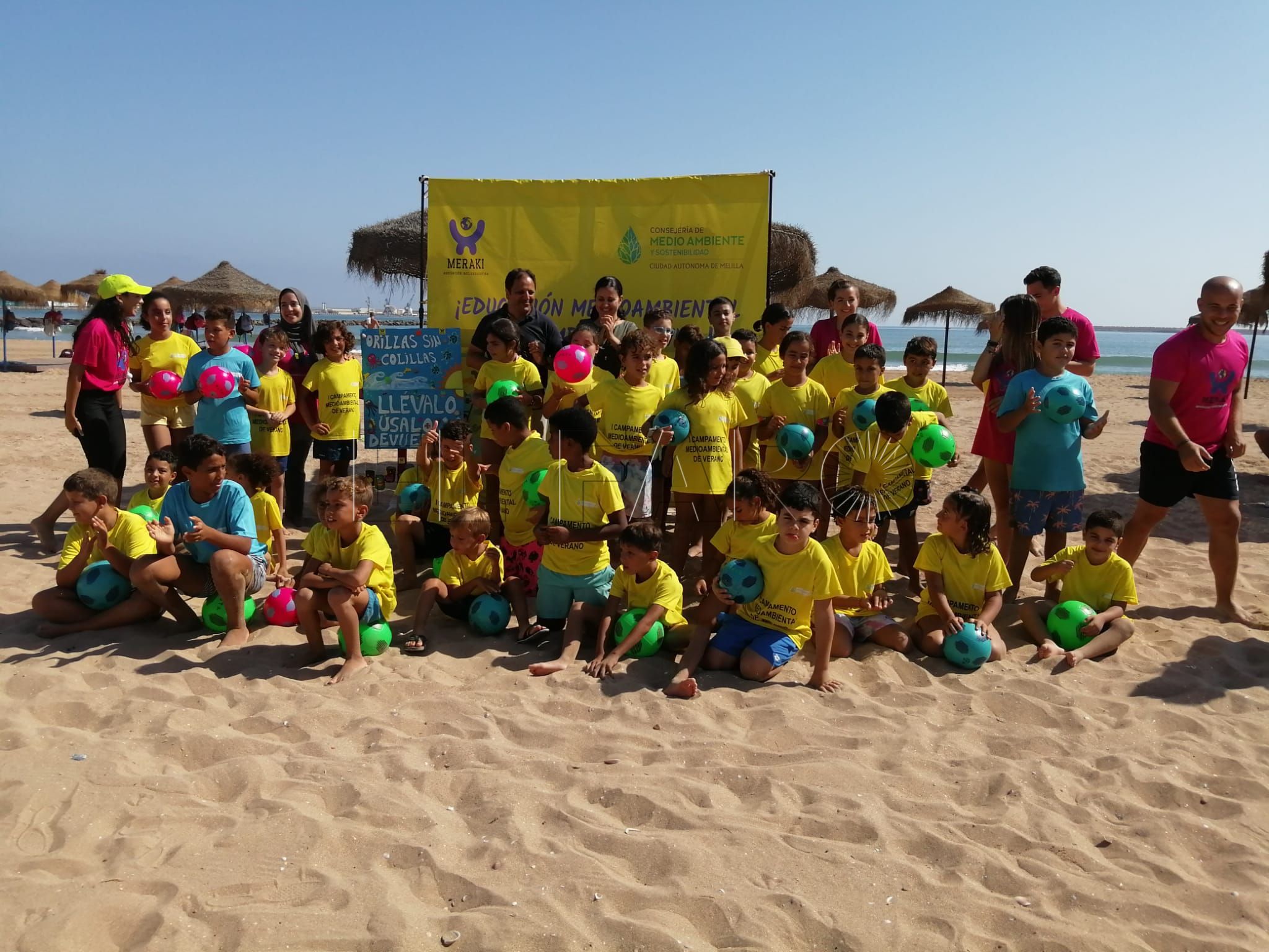 Concluye con gran éxito el I Campamento Medioambiental de Melilla