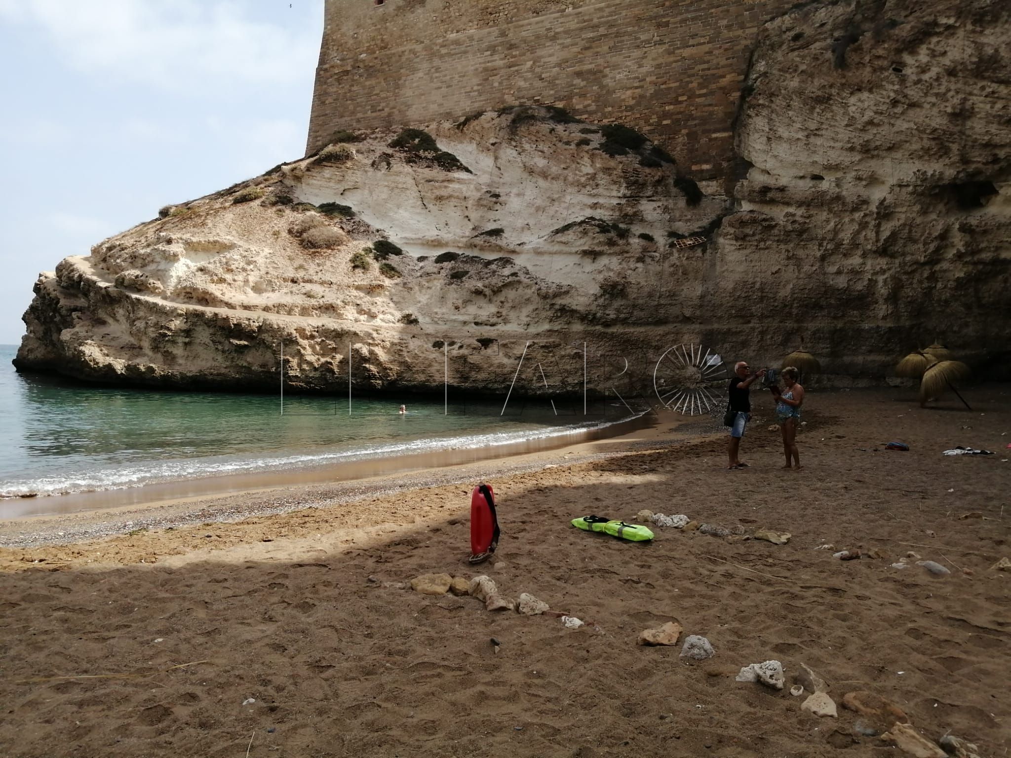 Guelaya denuncia el vertido de "miles de litros de aguas fecales" en la ensenada de Melilla