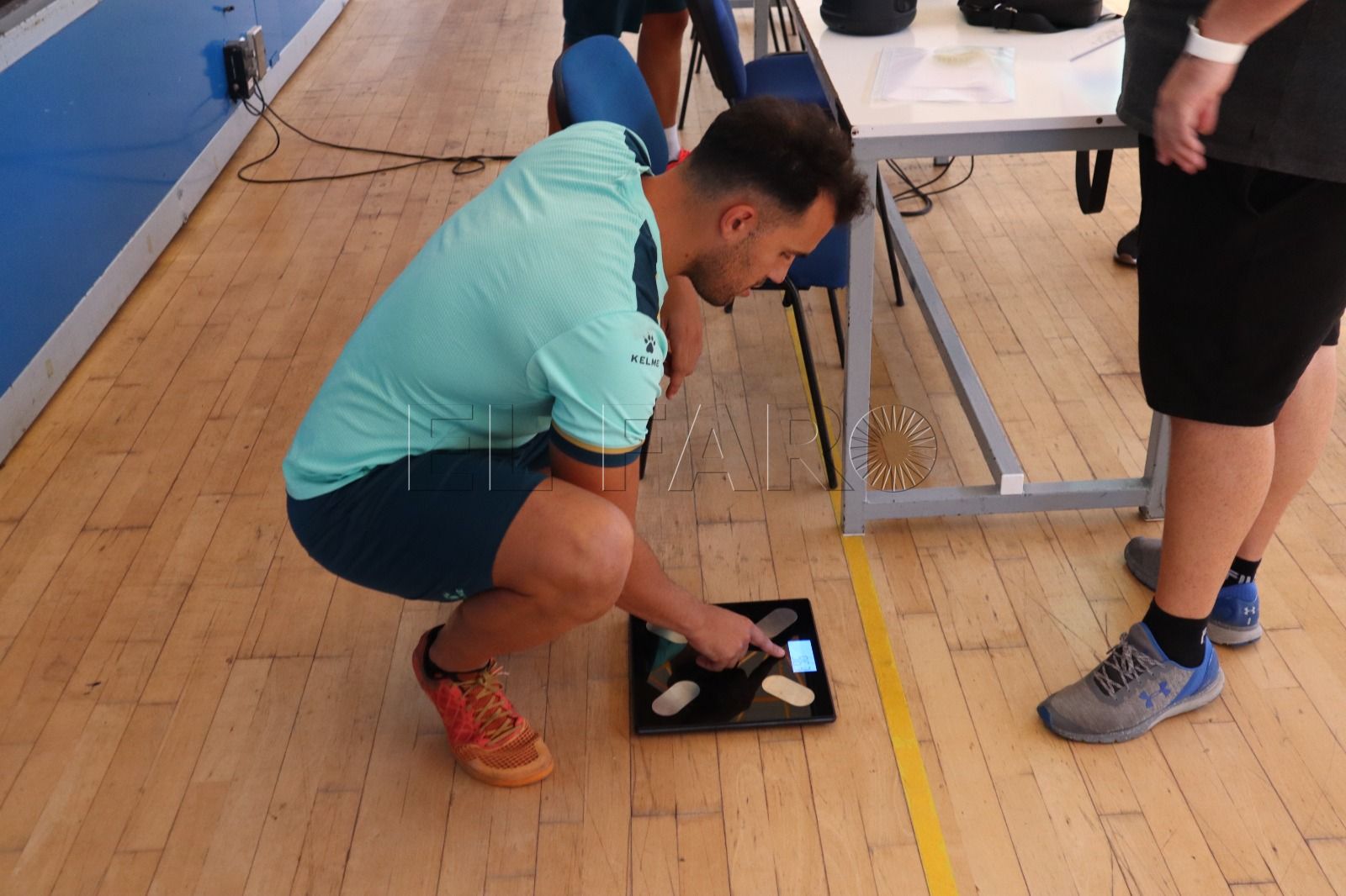 Marcos Gómez: “Las jugadoras tienen un nivel físico muy bueno"