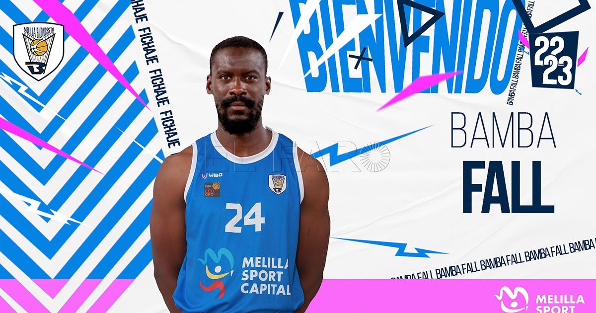 El senegalés Bamba Fall se une al Club Melilla Baloncesto