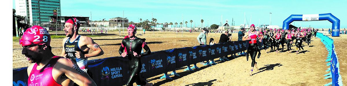 El acuatlón reinicia el circuito local