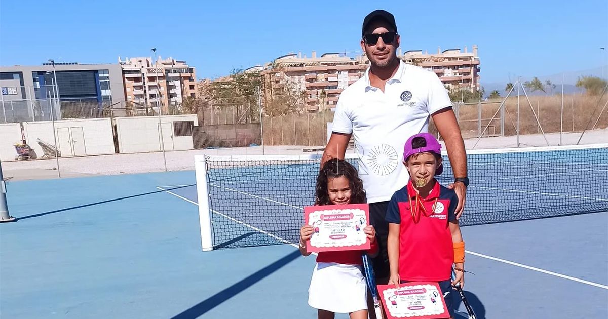 Nael y Zaira Hach, con cinco años, triunfan en Málaga