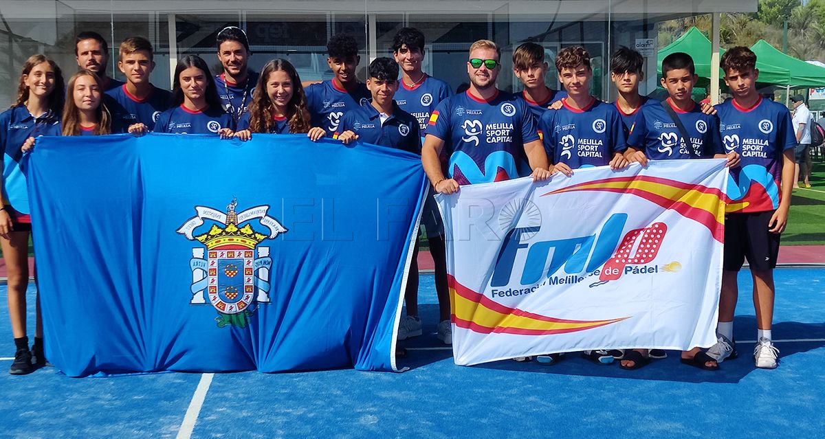 Buena actuación local en los Nacionales de Menores de pádel