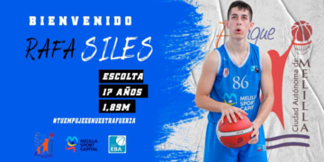 El joven escolta melillense destaca por su capacidad anotadora, como ya demostró en el Campeonato de España de Clubes Júnior y en el conjunto colegial de dicha categoría.