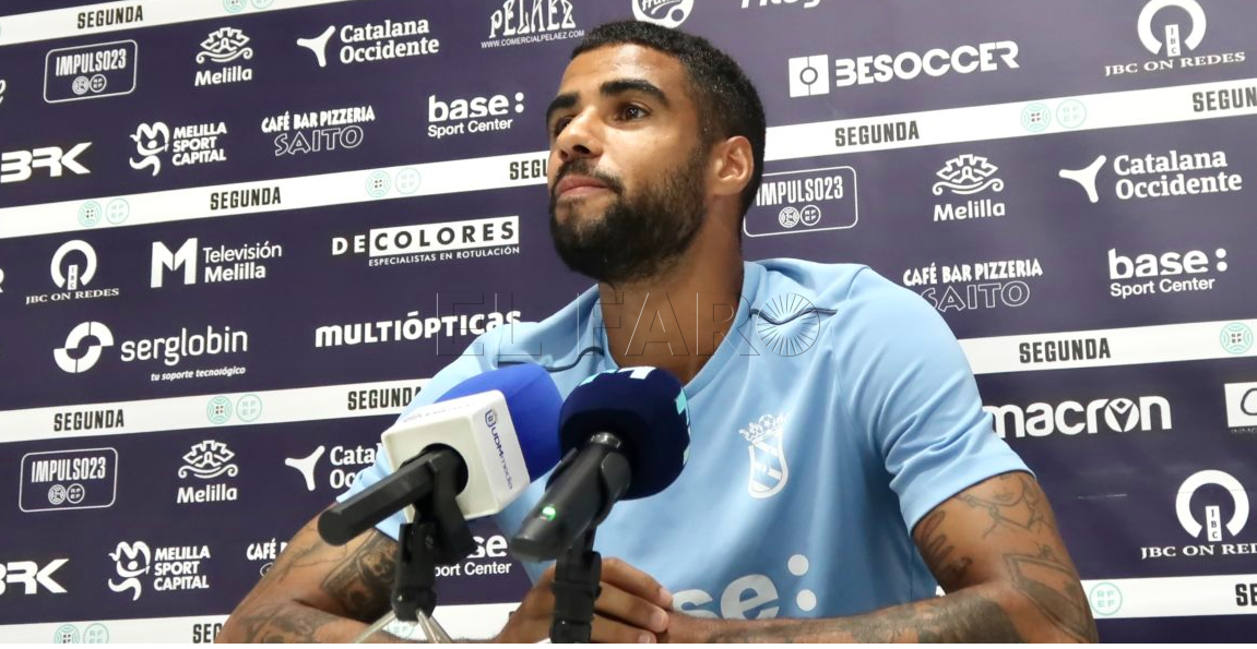 Fran Núñez, jugador de la UD Melilla: “Hay ganas de empezar ante nuestra afición"