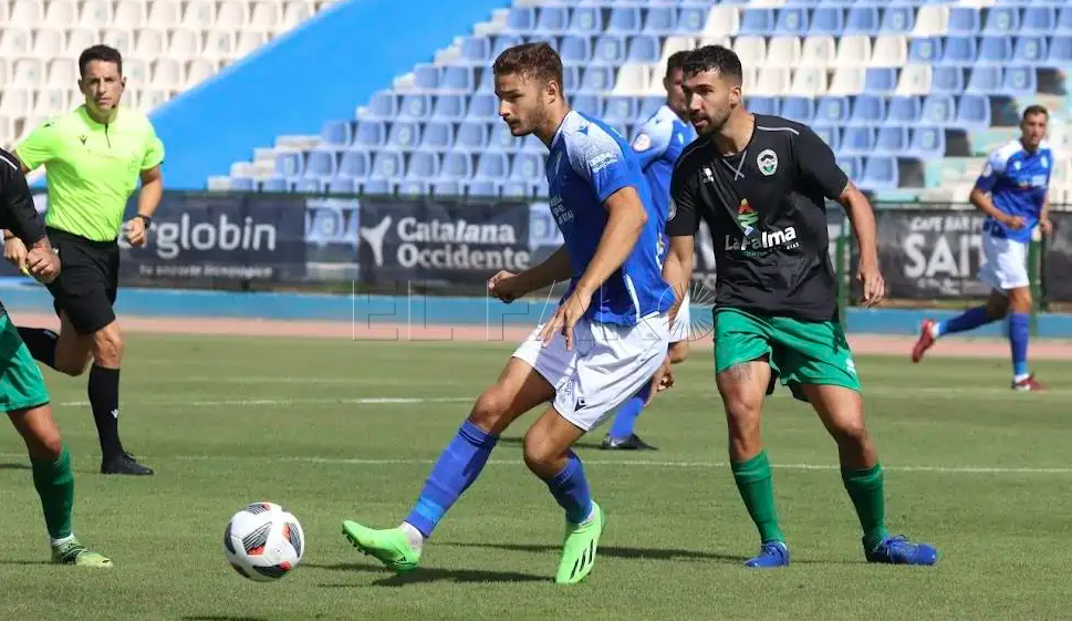 José Enrique, delantero de la UD Melilla: “Sabemos que esto acaba de empezar y tenemos que seguir trabajando”
