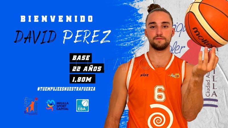 David Pérez llega al Melilla Sport Capital Enrique Soler de Liga EBA
