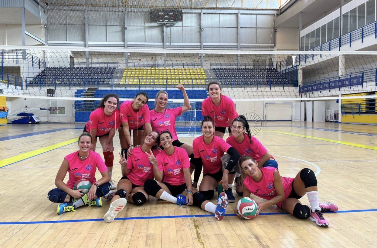 El Melilla Sport Capital Voleibol femenino se marcha de gira de amistosos