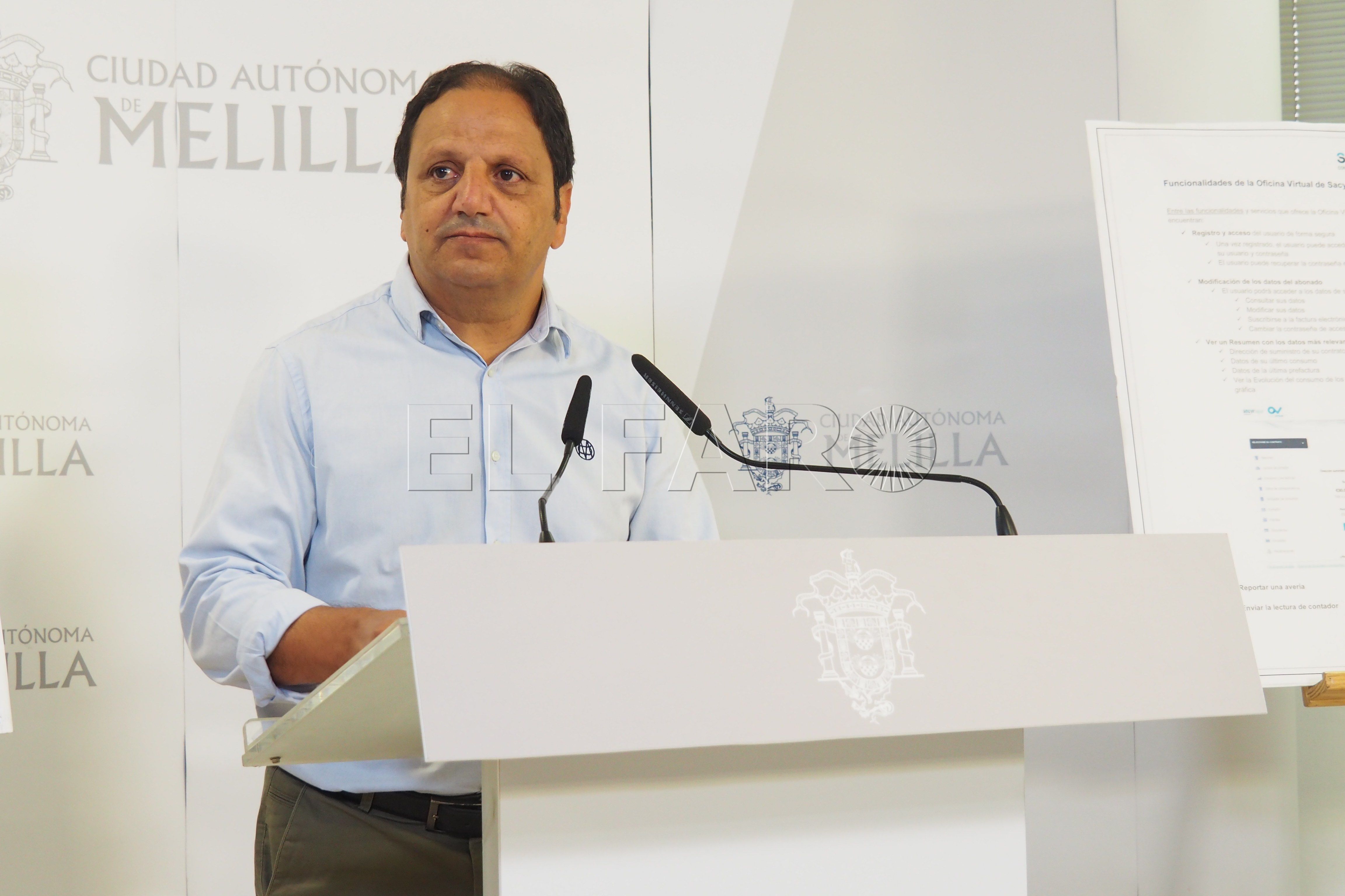 Los melillenses podrán gestionar el servicio de agua a través de una app