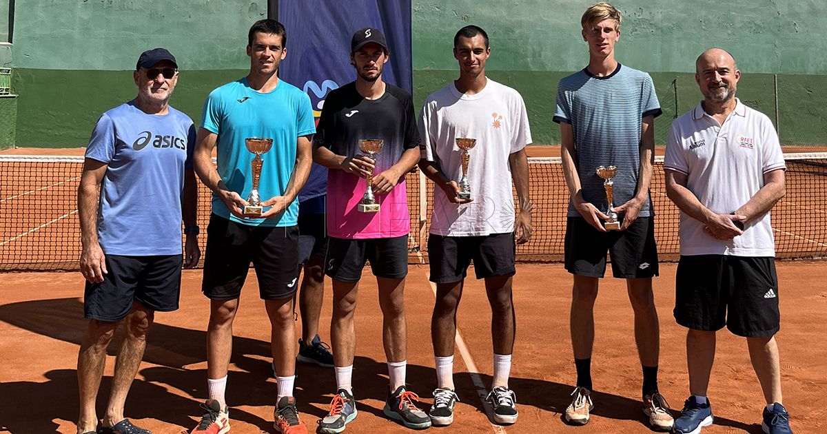 Benjamín Winter y Sergi Pérez logran el título del dobles en el Internacional de Melilla