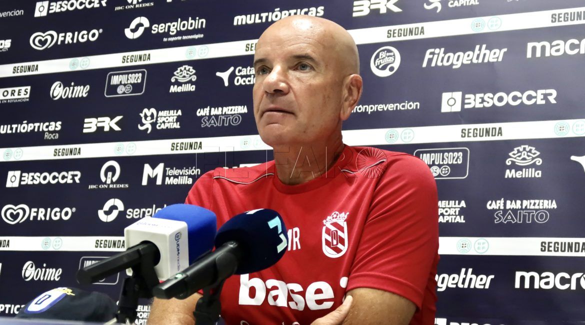 Miguel Rivera, técnico de la UD Melilla: “No fuimos eficaces en defensa y ataque”