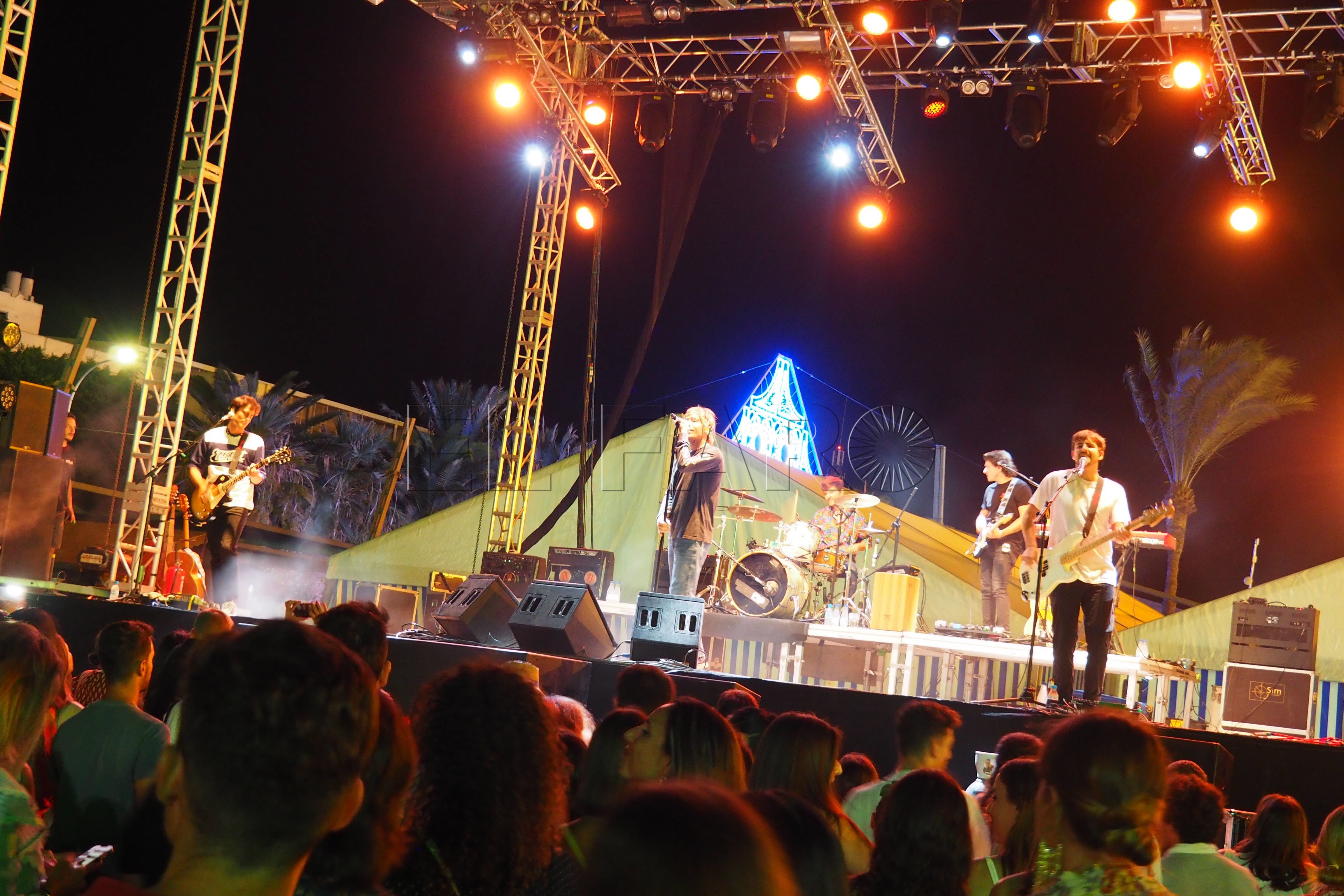 A ritmo de 'rock', Marlon anima la segunda noche de Feria