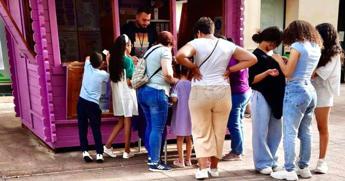 El Punto Violeta, más presente que nunca en las fiestas patronales