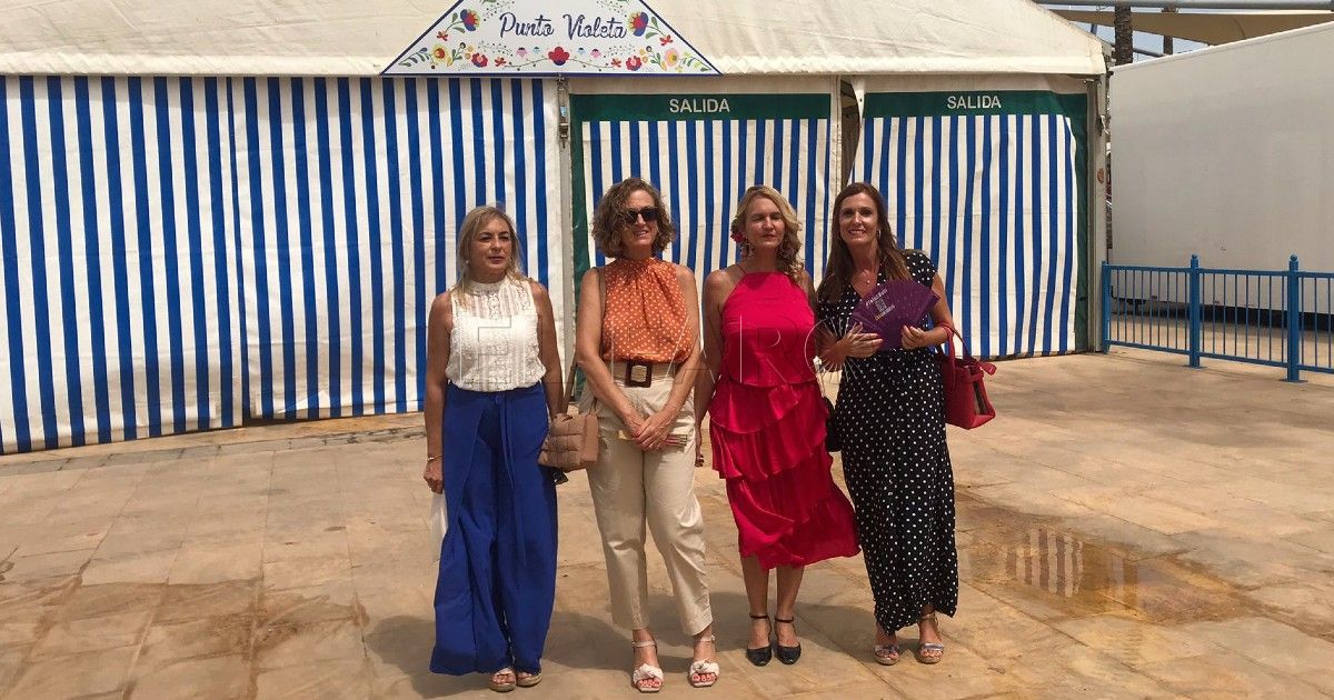 El Punto Violeta de la Feria velará por que las fiestas sean seguras