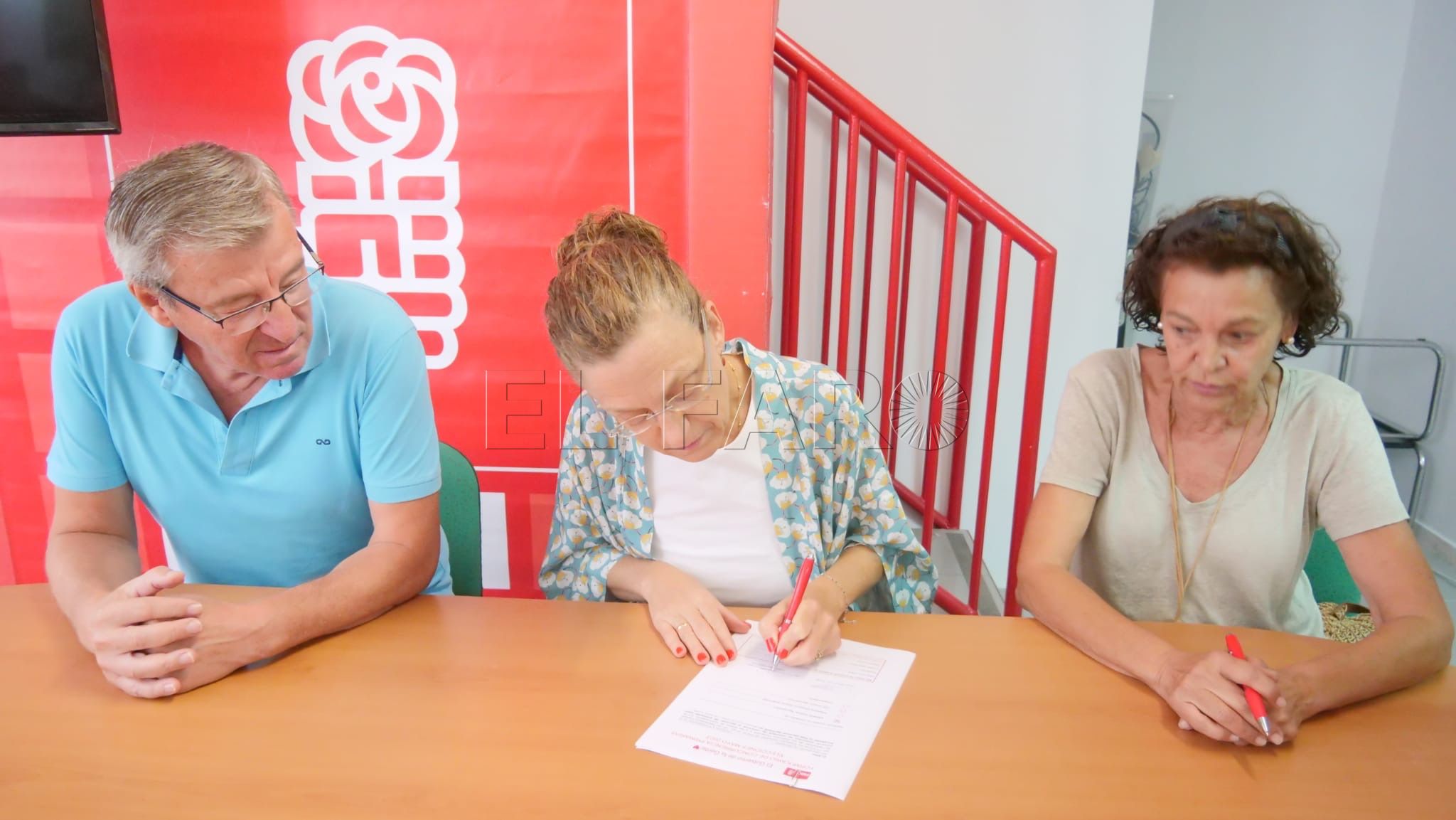 Rojas presenta su precandidatura a liderar la lista del PSOE en las elecciones locales