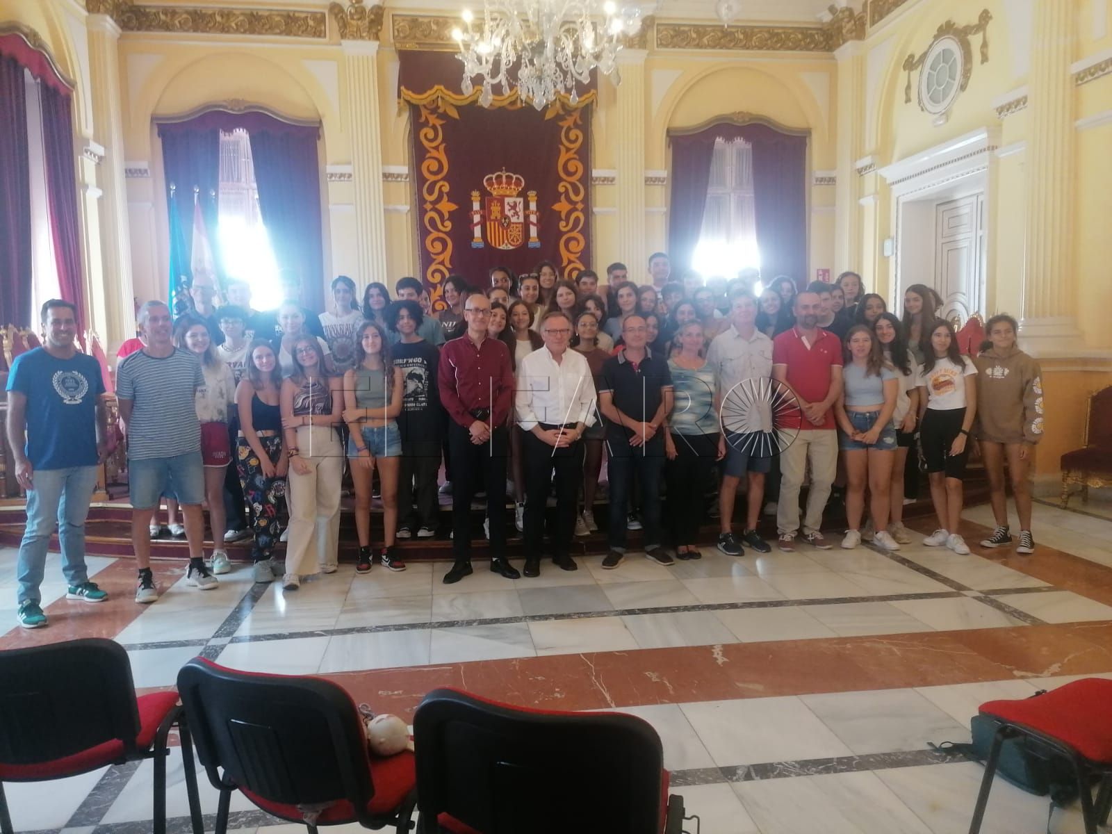 Alumnos de Alemania, Portugal e Italia, embajadores de Melilla gracias a Erasmus+