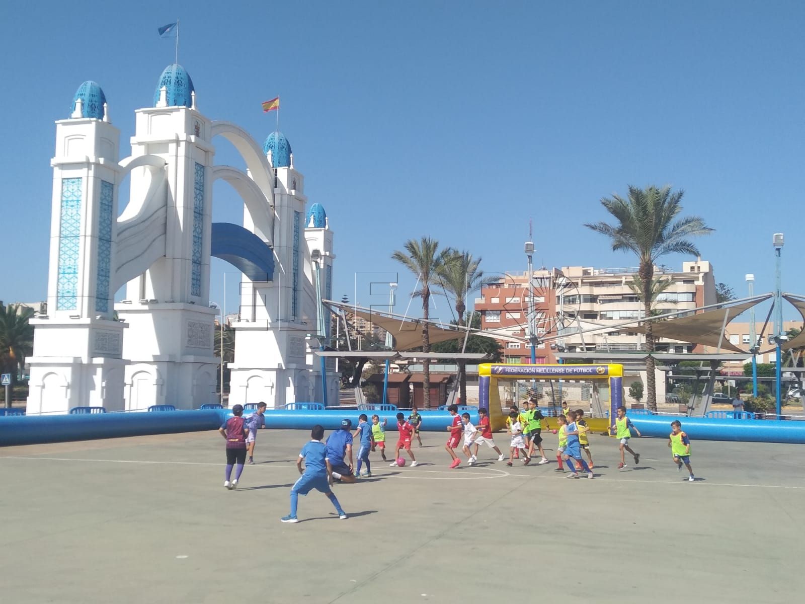 Decenas de niños y adolescentes disfrutan con las actividades de la Semana Europea del Deporte