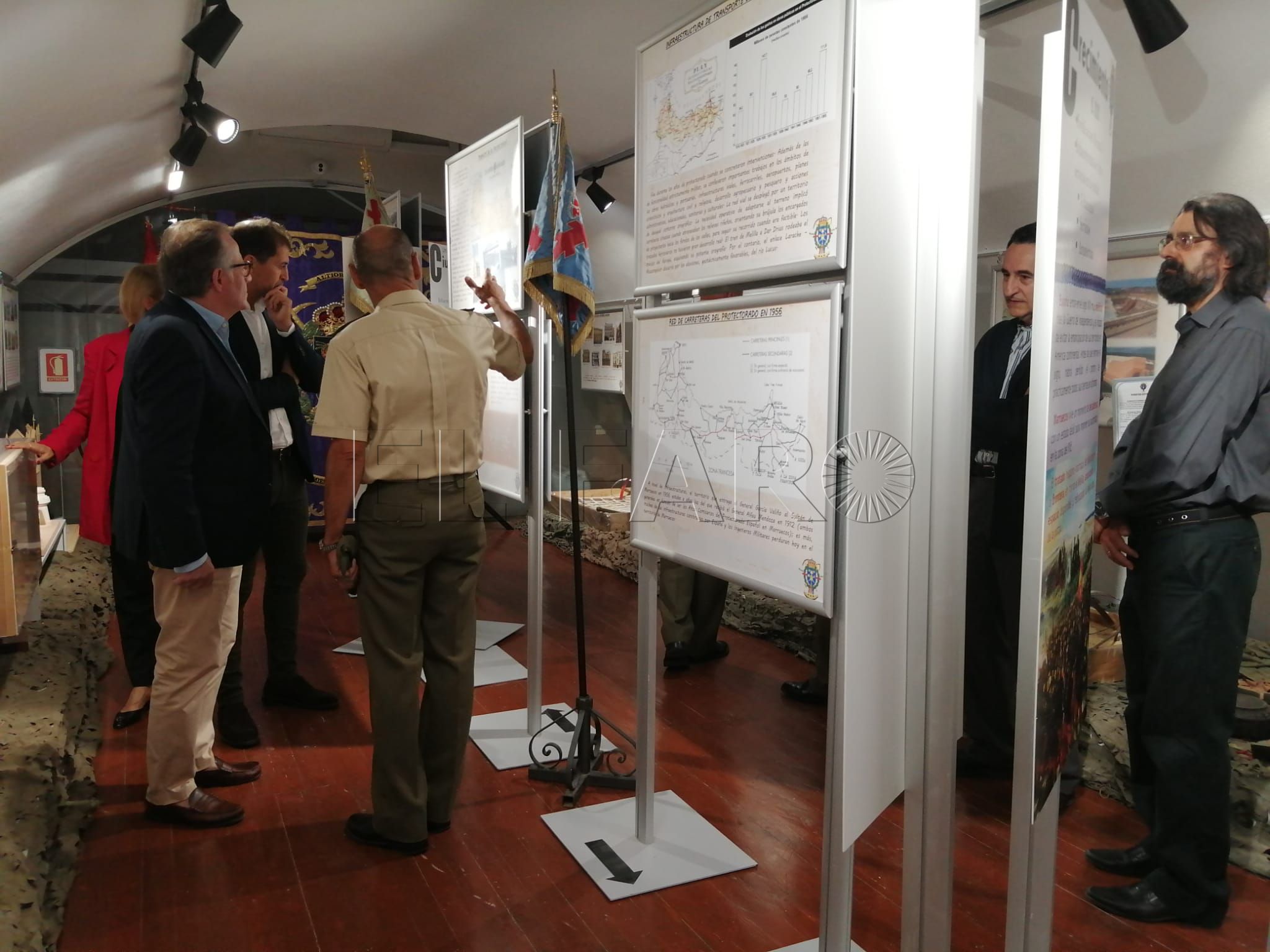 Exposición de 525 años de los ingenieros militares en Melilla y el Protectorado