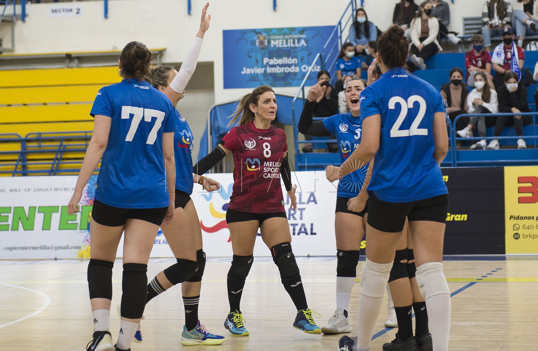 Nerea Velázquez renueva con el Melilla Sport Capital Voleibol