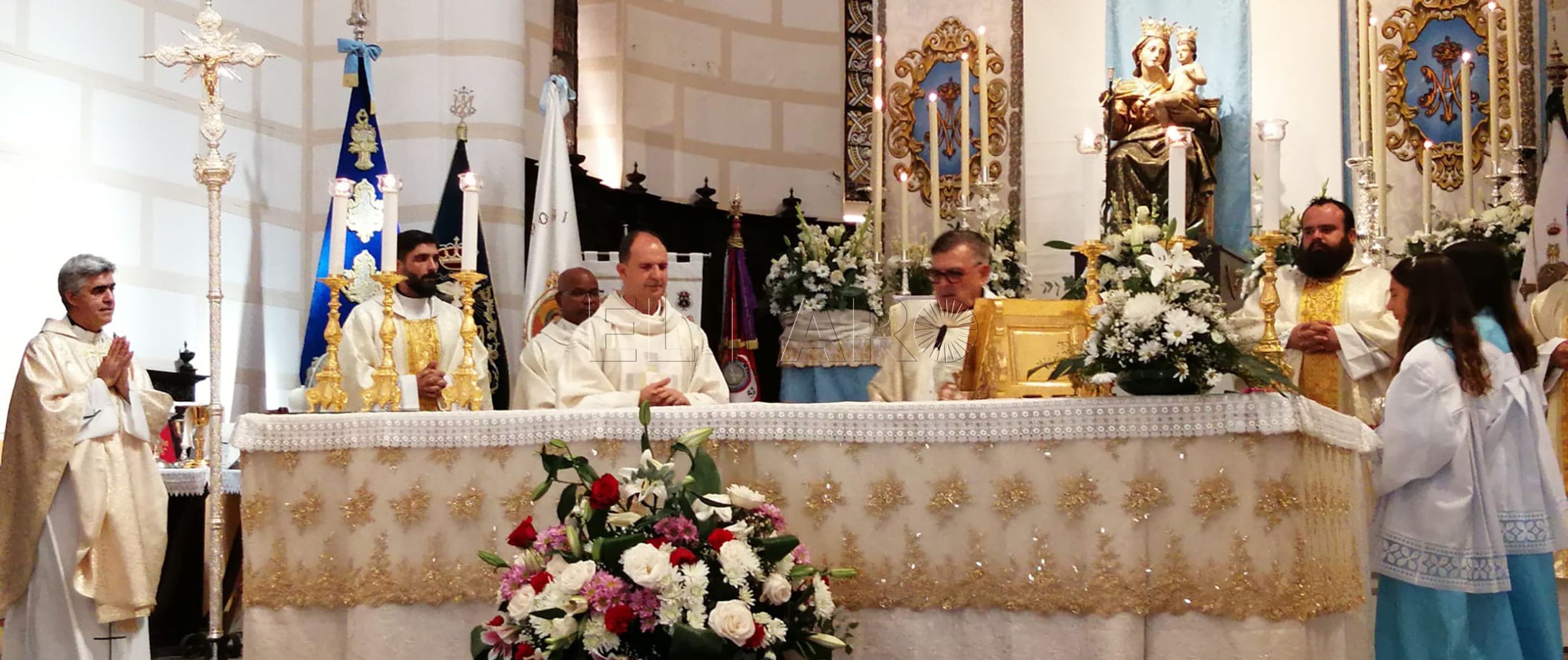 Todos unidos en torno a la patrona