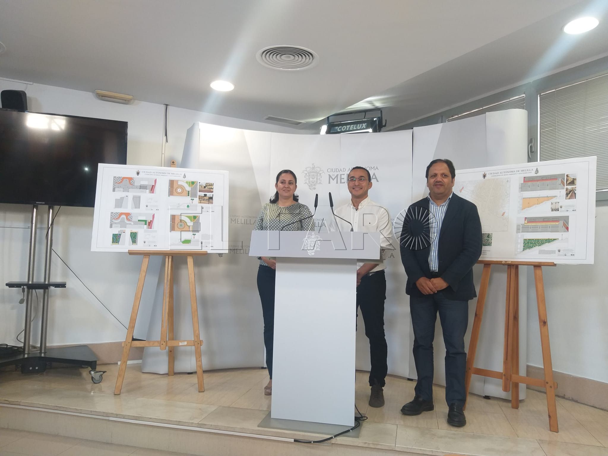 Melilla tendrá jardines verticales en Menéndez Pelayo, Mariscal Sherlock y Gabriel de Morales