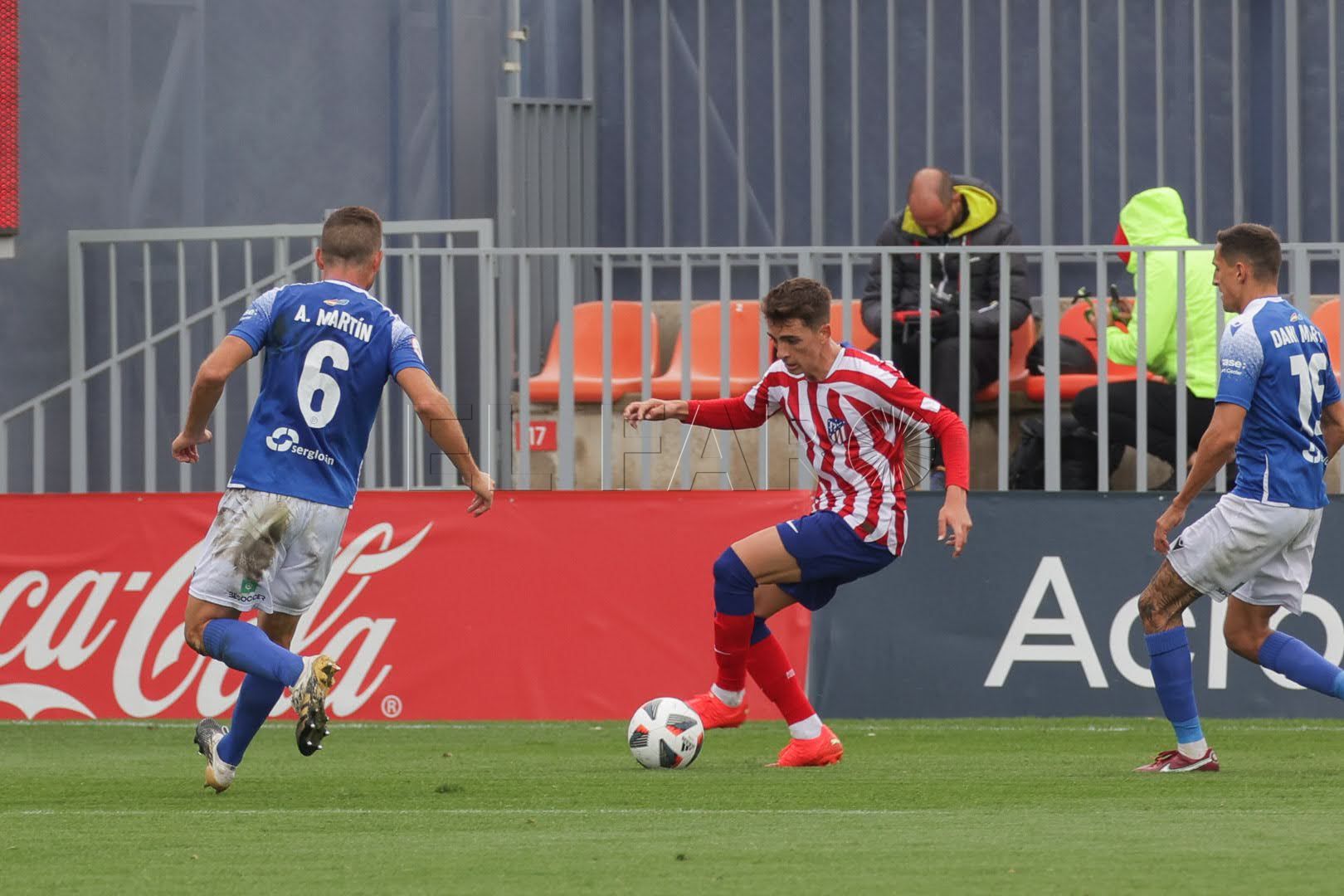 Miguel Rivera, entrenador de la UD Melilla: "Hemos sumado un punto ante un rival extraordinario"