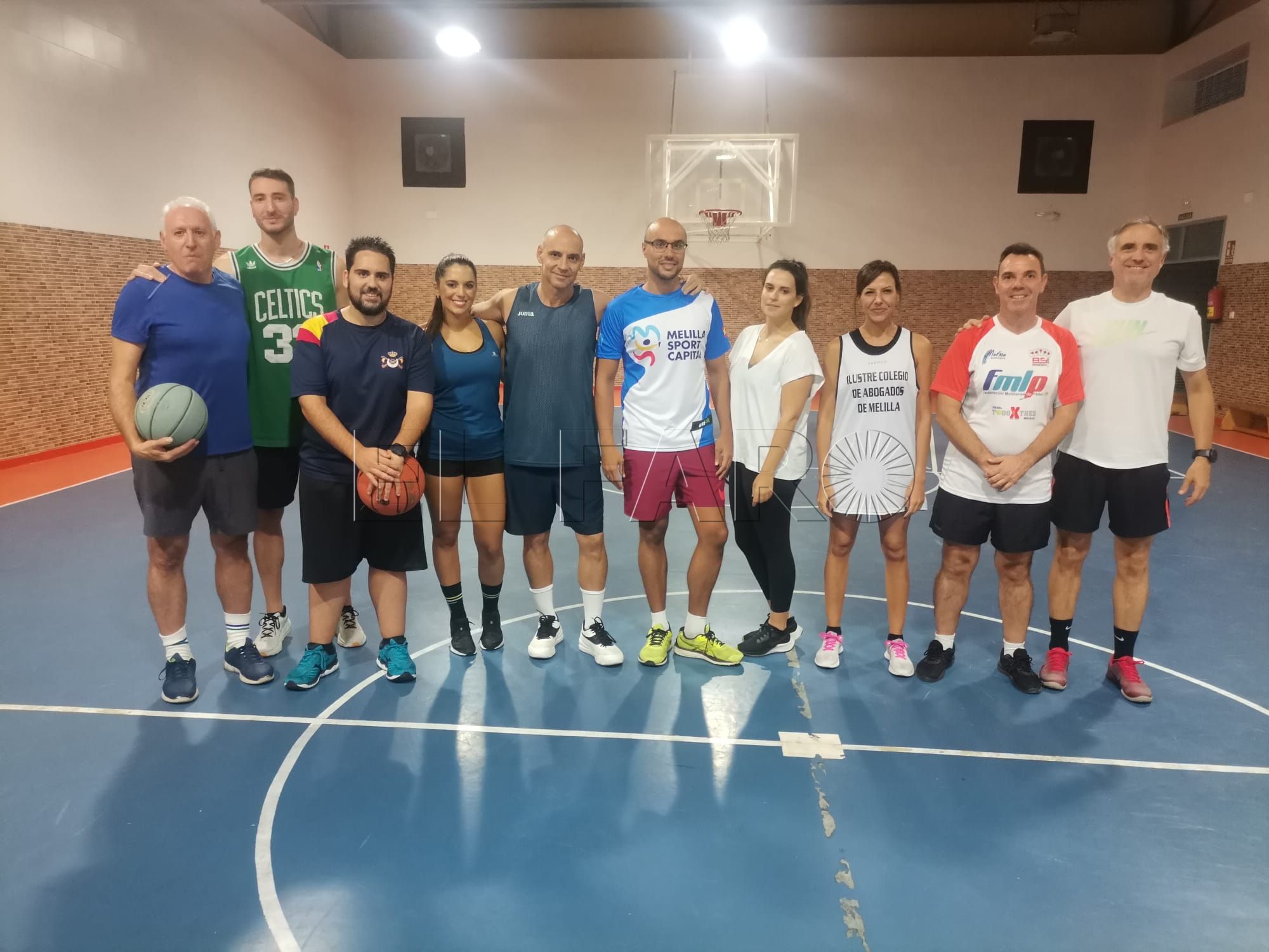 Los abogados de Melilla disputan el VIII Torneo de Baloncesto Santa Teresa de Jesús