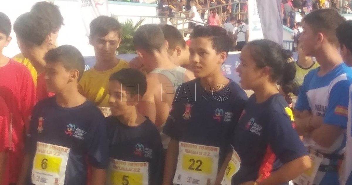 Niños y adolescentes disfrutan y se esfuerzan en su refrescante desafío