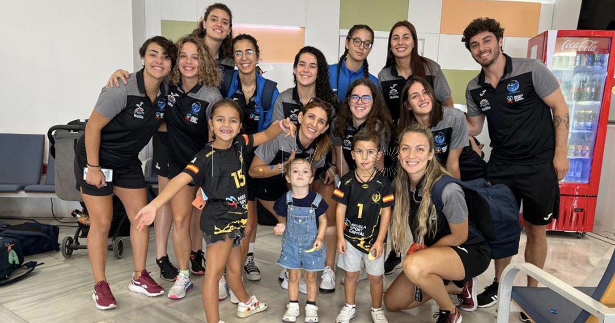 El CV Melilla femenino debuta en la Superliga 2 femenina con un gran triunfo