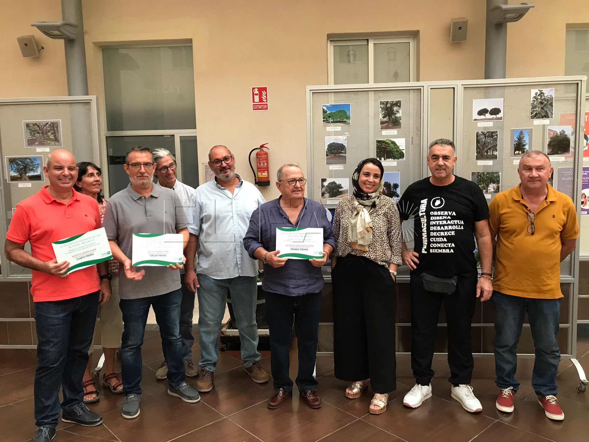 Guelaya entrega sus premios del concurso de fotografía de árboles singulares