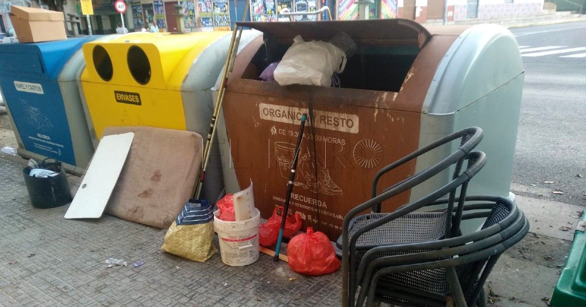 Medio Ambiente plantea instalar cámaras en los puntos donde se tira más basura fuera y voluminosos