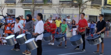 Batucada en Melilla. Foto de Archivo.