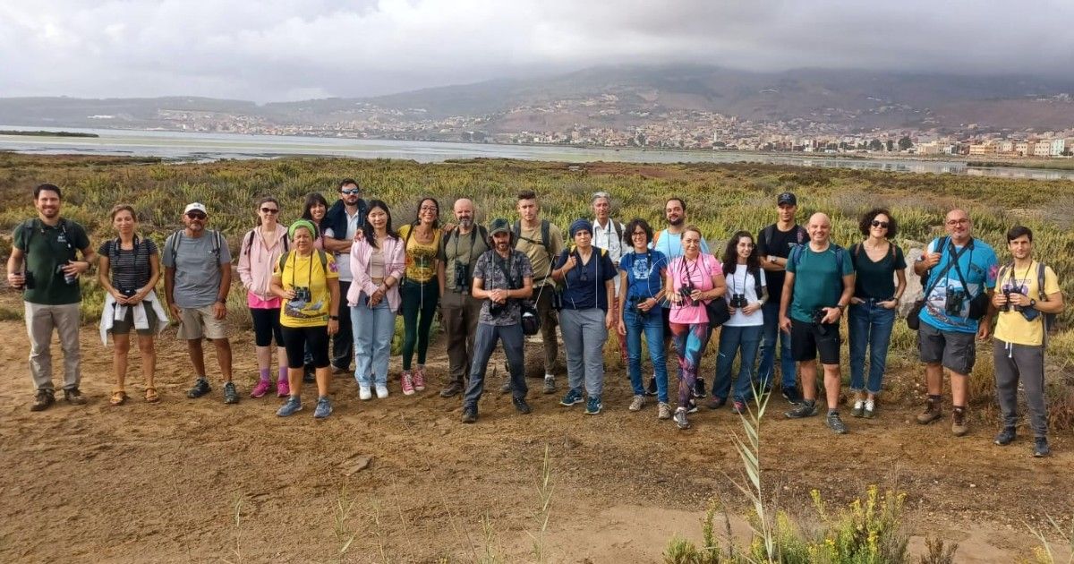Conmemoran el Día de las Aves Migratorias con una visita ornitológica