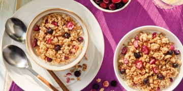 Frutos rojos. Foto: Kelloggs Special K Granola.