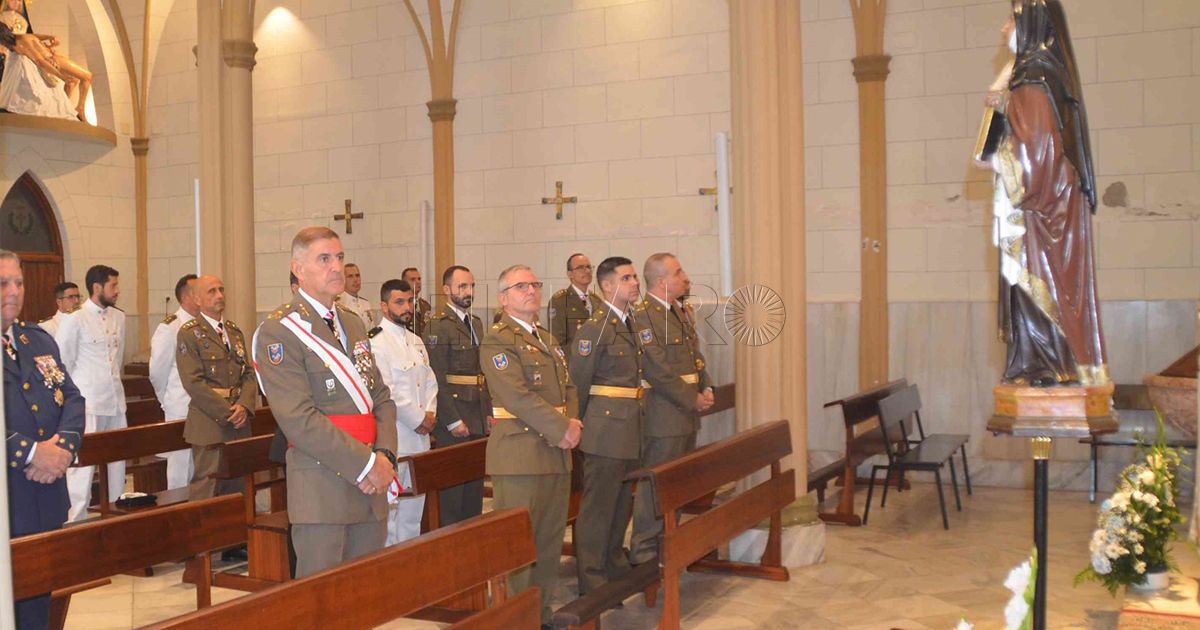 El Cuerpo de Intendencia celebra la festividad de Santa Teresa de Jesús
