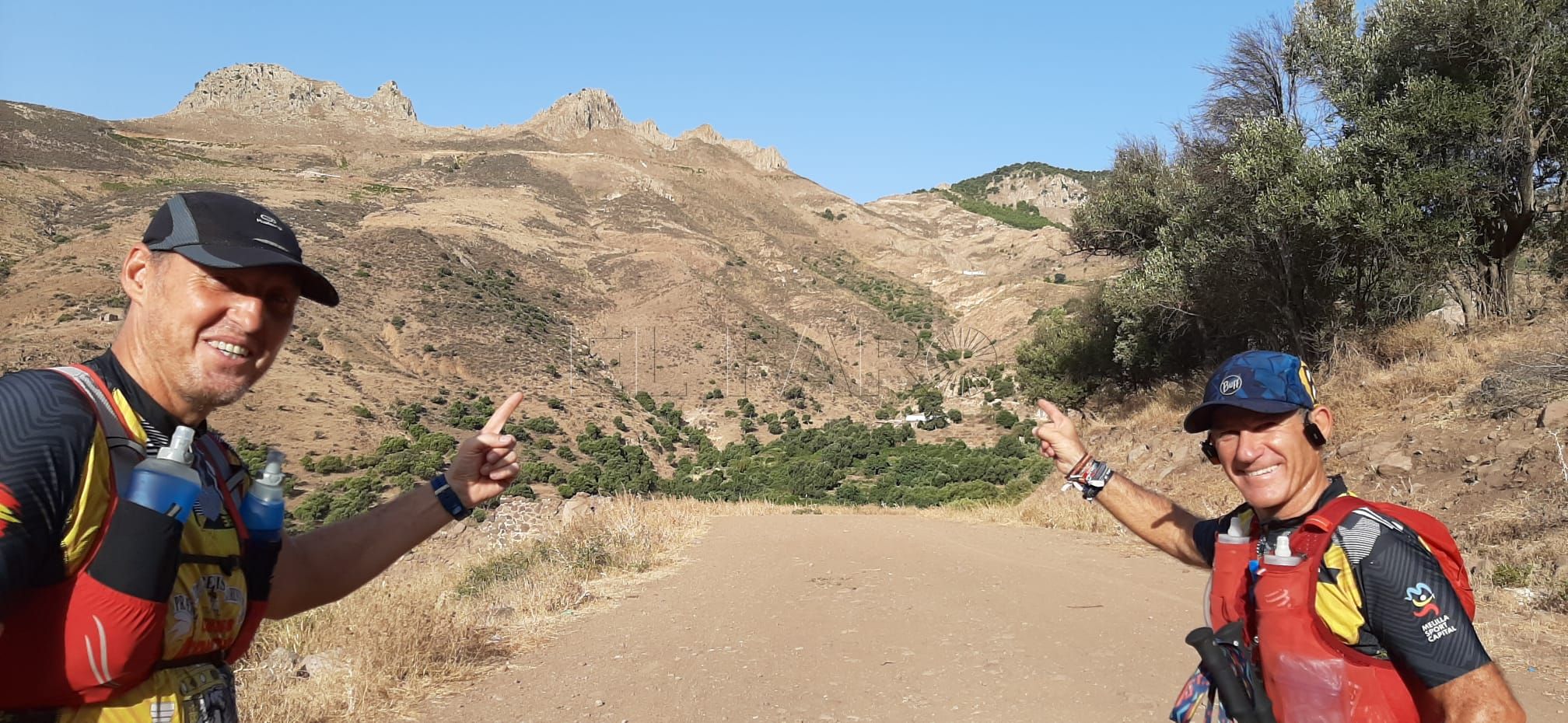 Amplia presencia melillense en la salida de la Benemérita Trail