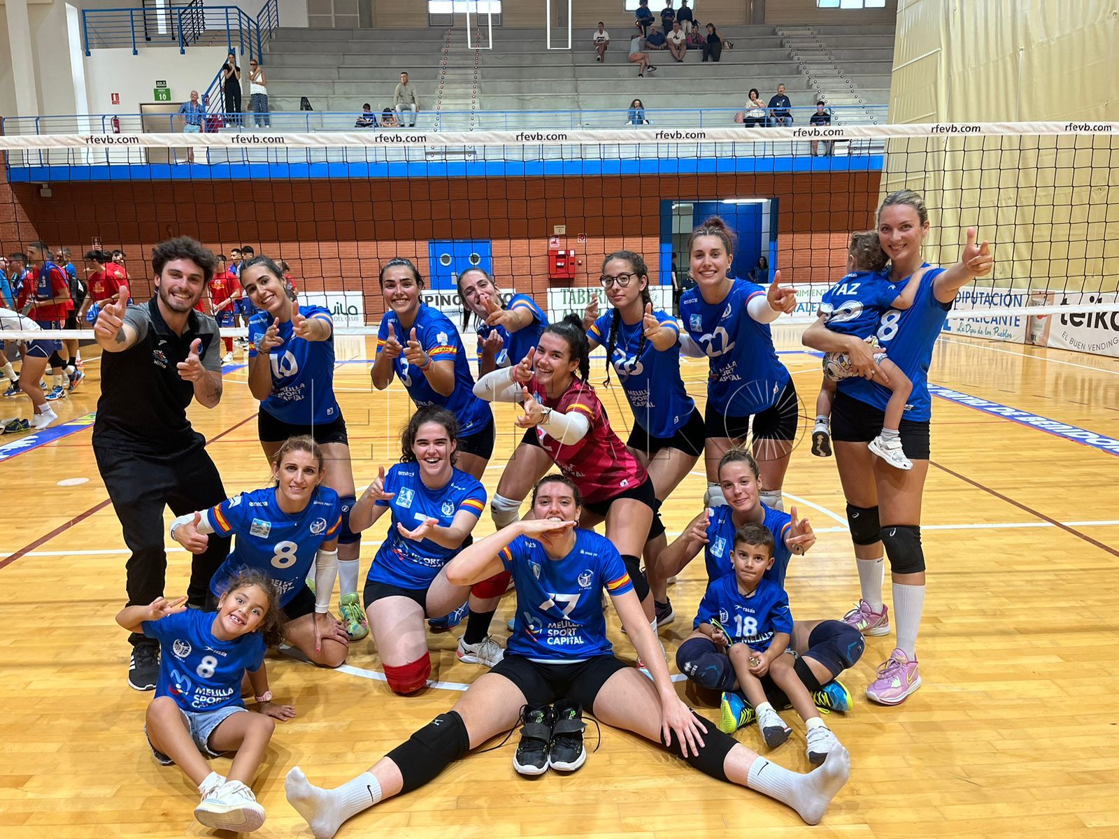 El CV Melilla femenino prepara su viaje a tierras tinerfeñas