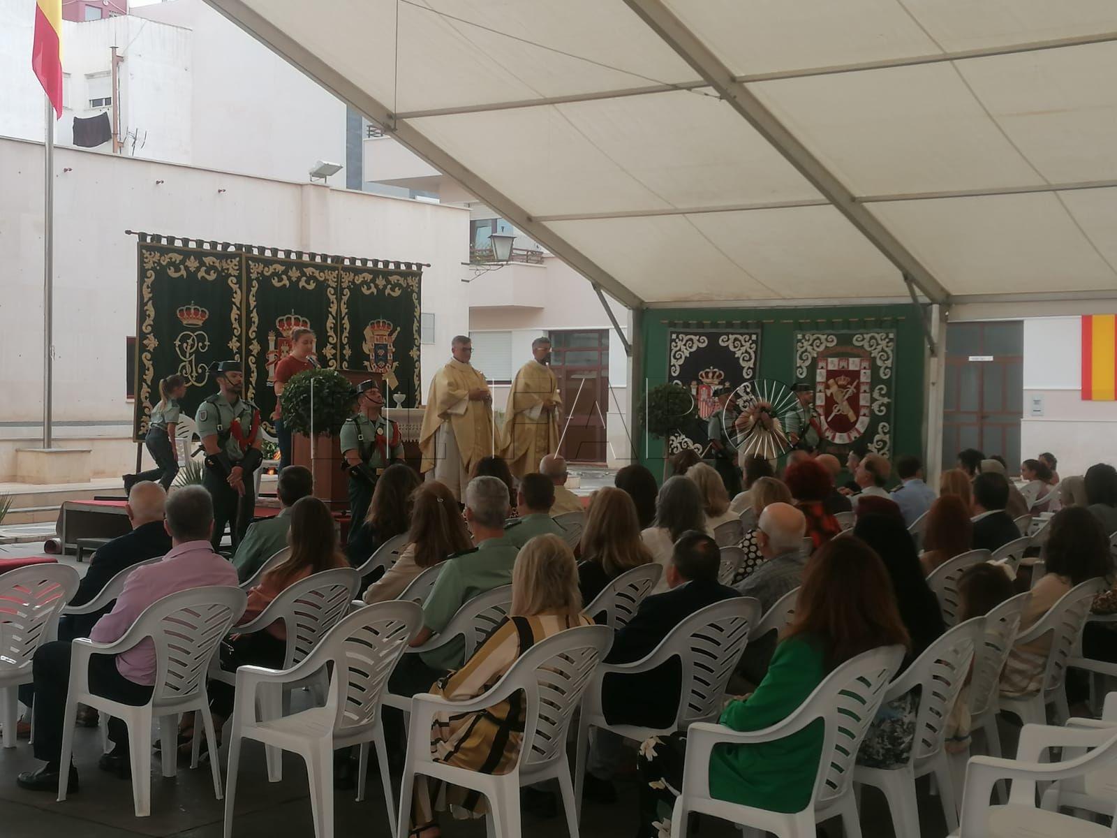 La Guardia Civil celebra una misa en la Comandancia en honor a su Patrona