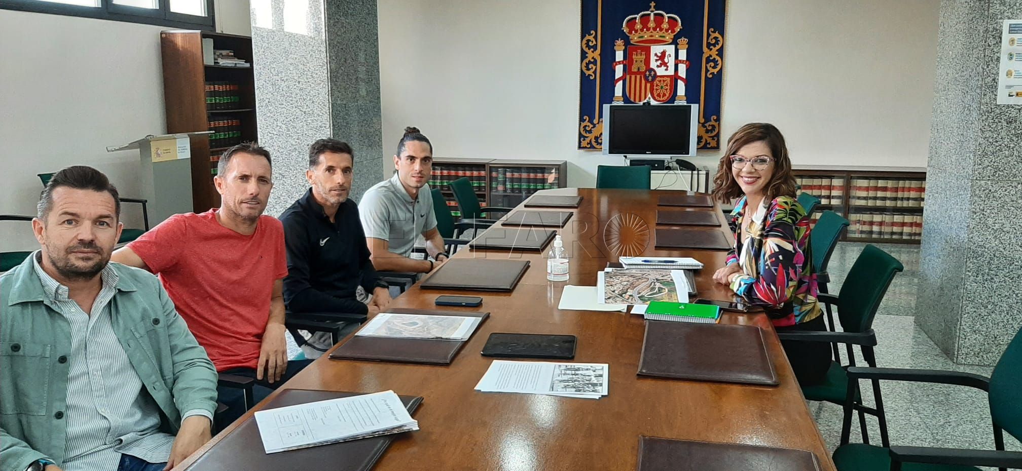 El ciclismo melillense se reúne con la delegada del Gobierno Sabrina Moh