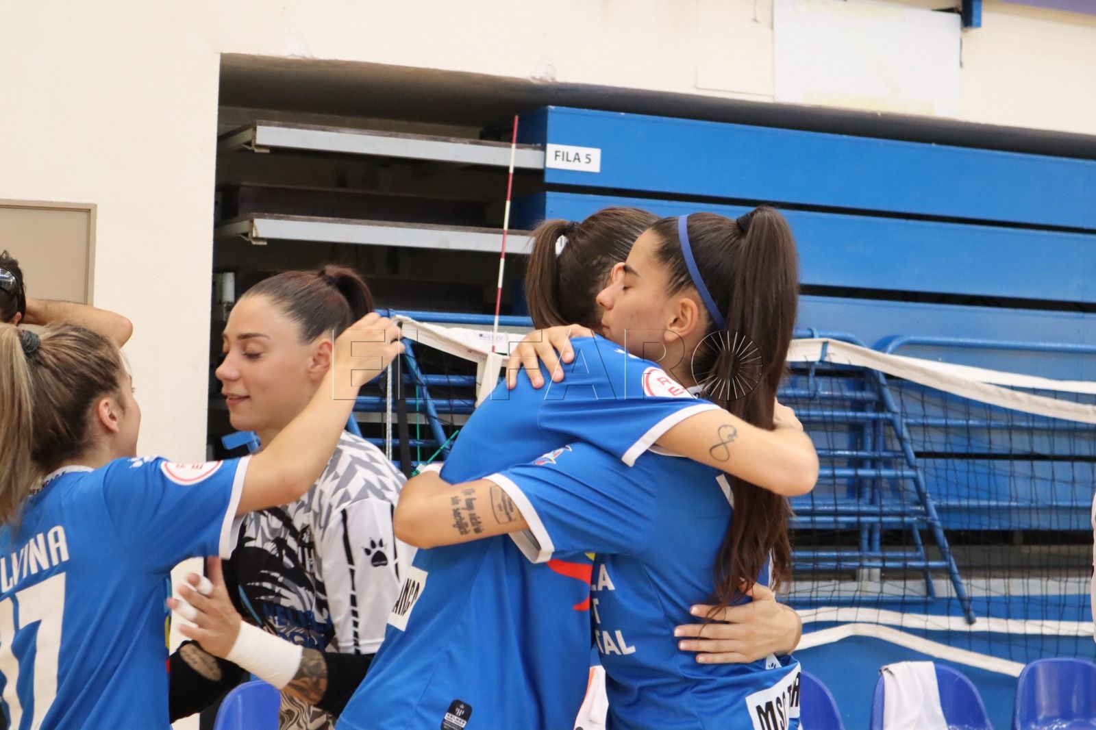 Vicky, jugador argentina del Torreblanca: "Trabajo para ganar minutos"