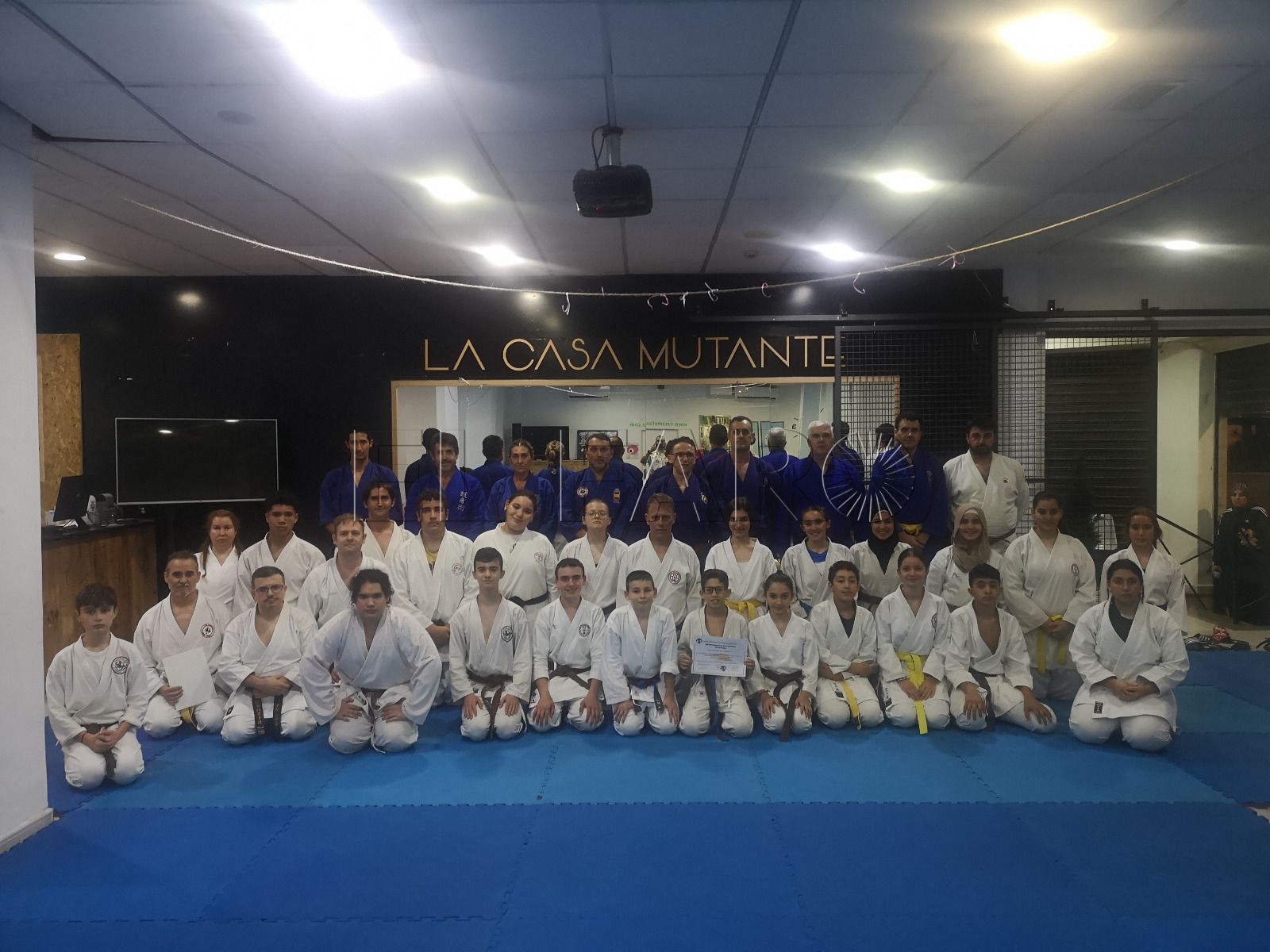 El karate melillense realiza un curso de Palo Corto y Kubotán