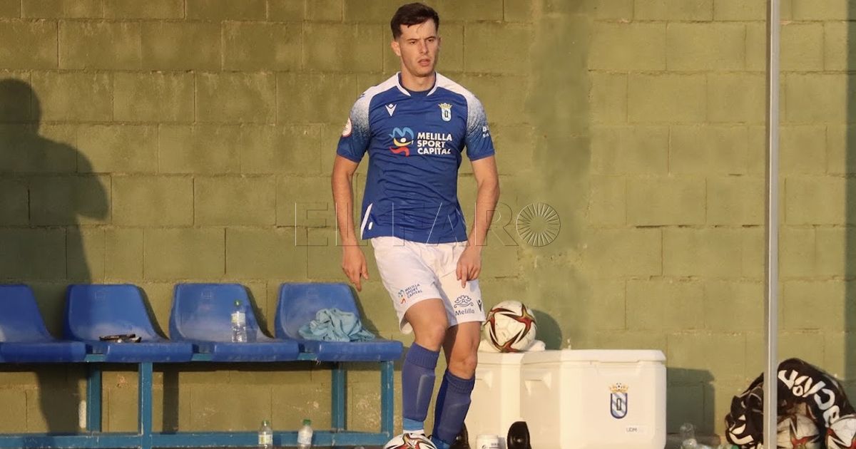 David Hernández, jugador de la UD Melilla: "Toca centrarse en la liga"