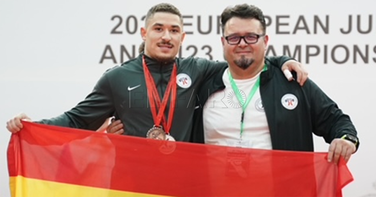Ismael Jamali, plata y bronce en el Europeo junior de halterofilia