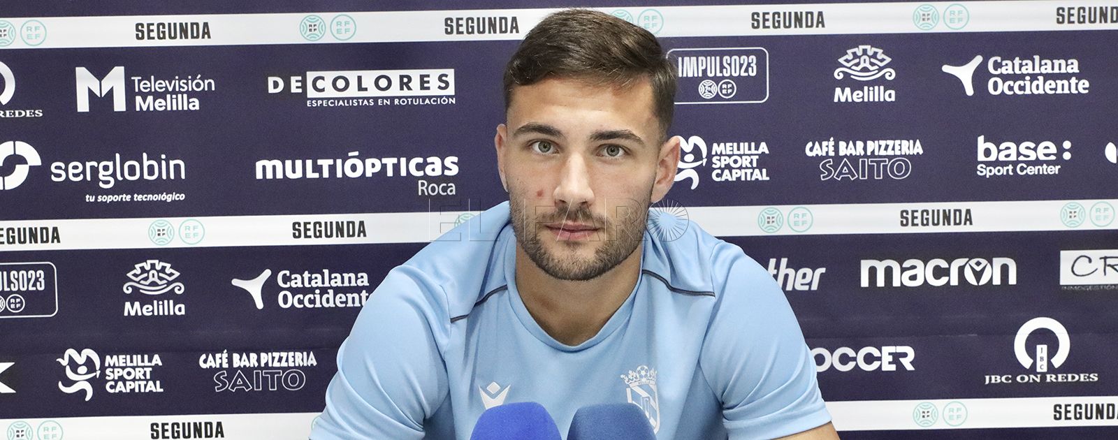 David suárez, jugador de la UD Melilla: "El partido ante el Don Benito no será nada fácil"