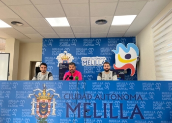 Salim Abdelkader durante la rueda de prensa previa al partido de esta tarde.