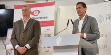 Rachid Bussian junto a miembros del Área de Deportes y a una representación de la Federación Melillense de Atletismo, presentarán en sociedad el evento, este próximo lunes.