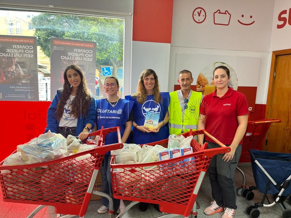 Los almacenes del Banco de Alimentos podrían situarse en la media prepandemia