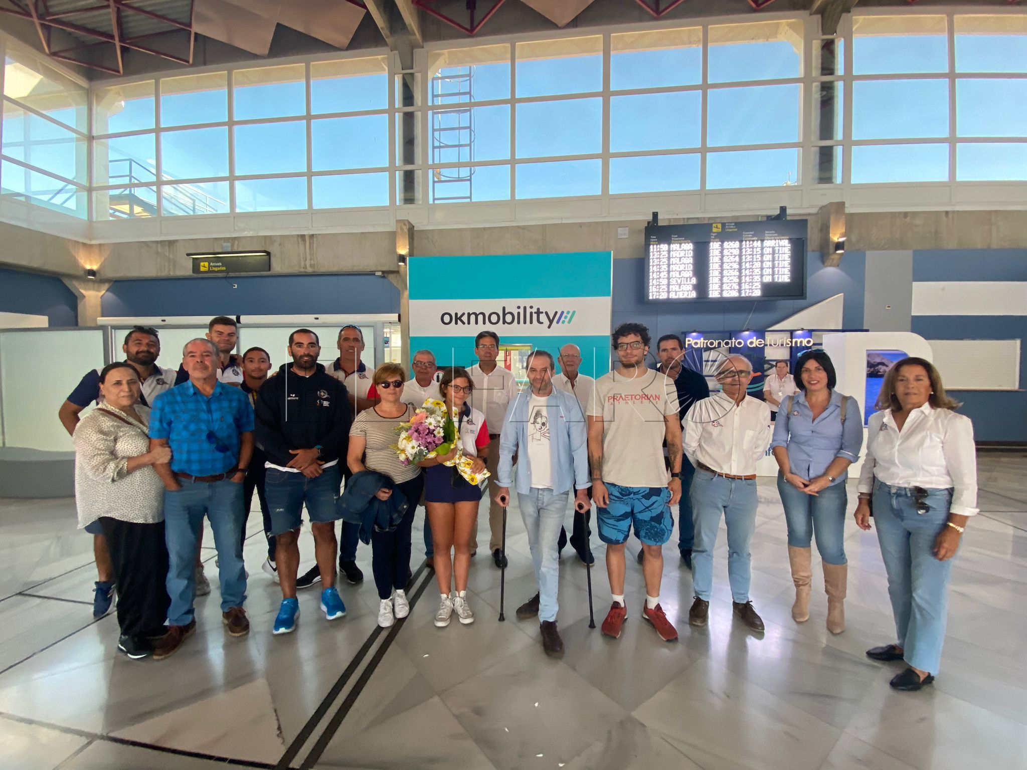 La regatista Azul Sánchez llega a Melilla con su título